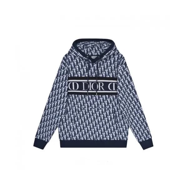Dior Mm/Wm Logo Casual Cotton Hoodie - 디올 2021 남… - 1