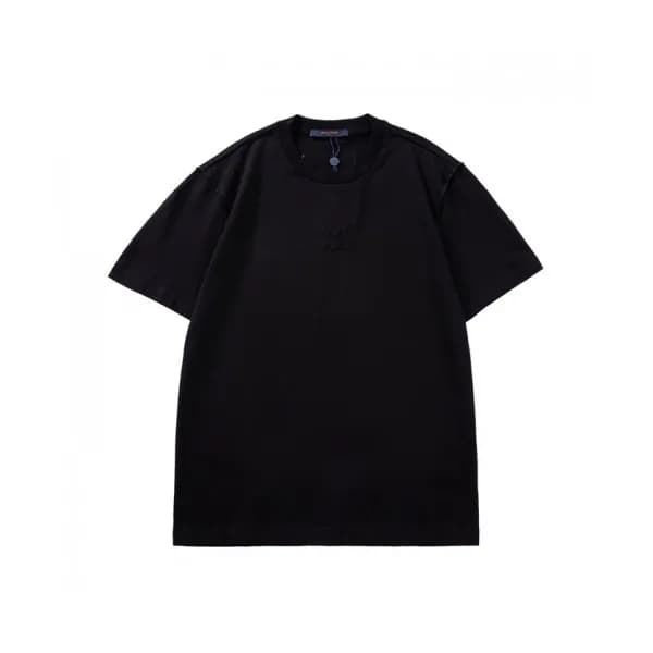 Louis vuitton Mm/Wm Logo Short Sleeved Tshirts Bl… - 1
