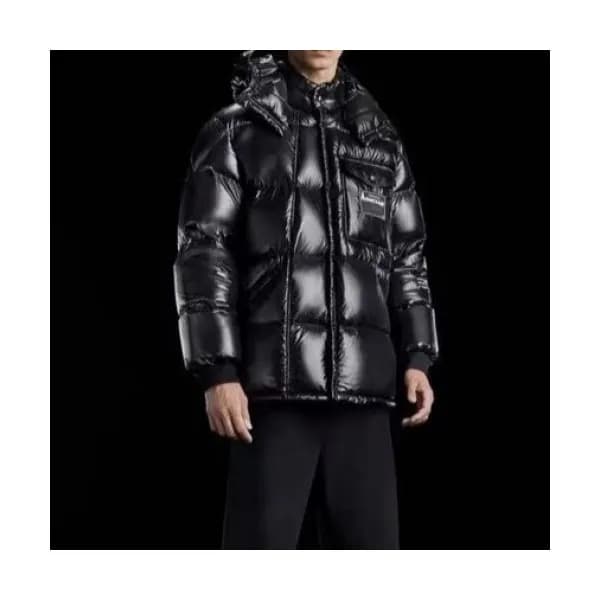 Moncler Mm/Wm Patch Logo Modern Down Padding Blac… - 1