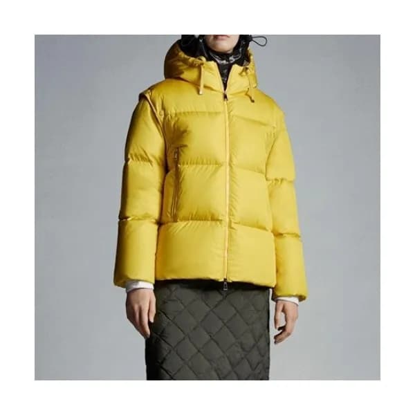 Moncler Womens Patch Logo Modern Duck Down Paddin… - 1