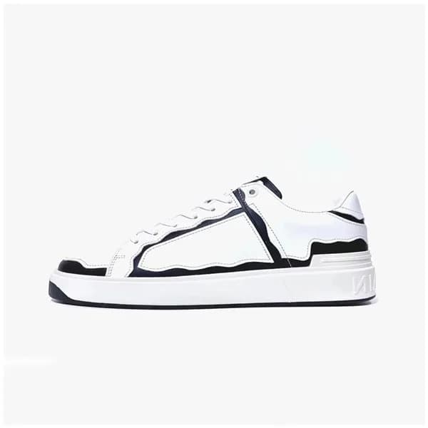 발망 남성 트렌디 화이트 스니커즈 - Mens White Sneakers - bam0159… - 1
