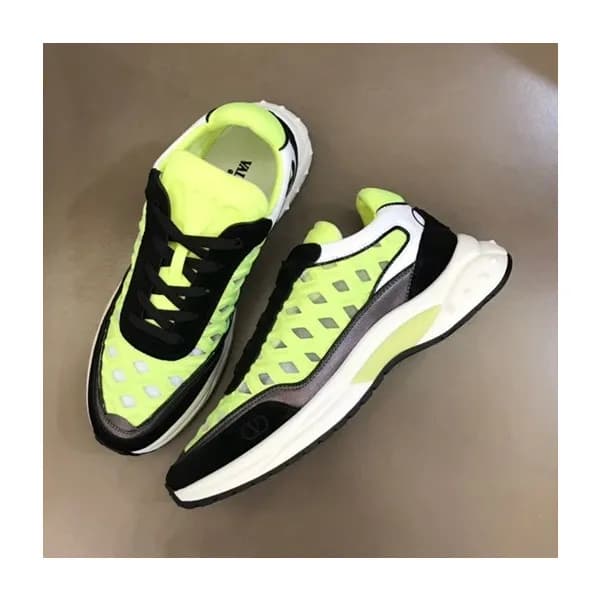 발렌티노 남/녀 VLogo 그린 스니커즈 - Unisex Green Sneakers - v… - 1