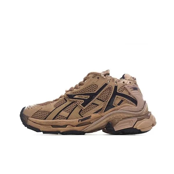 발렌시아가 남/녀 베이지 러너 - Balenciaga Mens Beige Sneakers … - 1