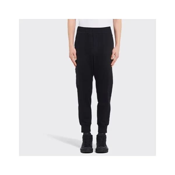 프라다 남성 캐쥬얼 블랙 트레이닝 팬츠 - Prada Mens Black Pants - p… - 1