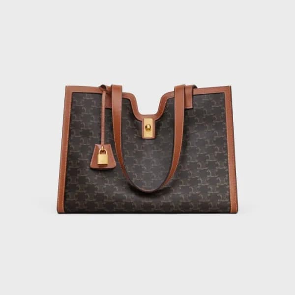 셀린느 여성 브라운 카바스백 - Celine Womens Brown Cabas Bag - … - 1
