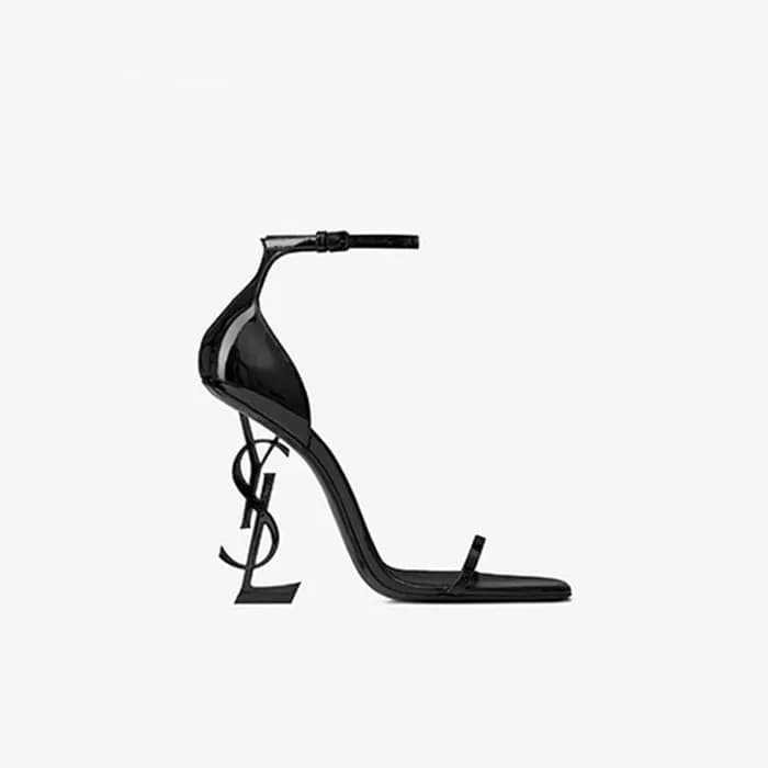 생로랑 여성 페이턴트 오피움 샌들 【매장-240만원대】 - Saint Laurent Wo… - 1