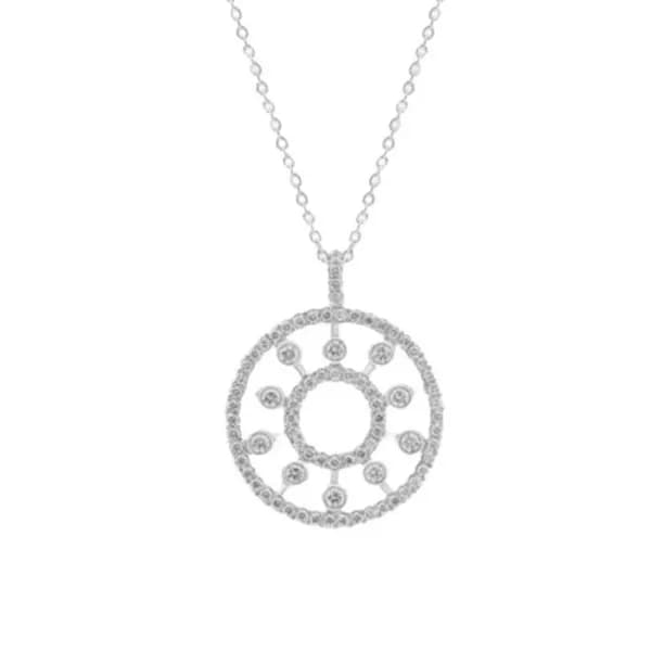 드비어스 여성 화이트 골드 목걸이 - De Beers Womens White Gold Ne…