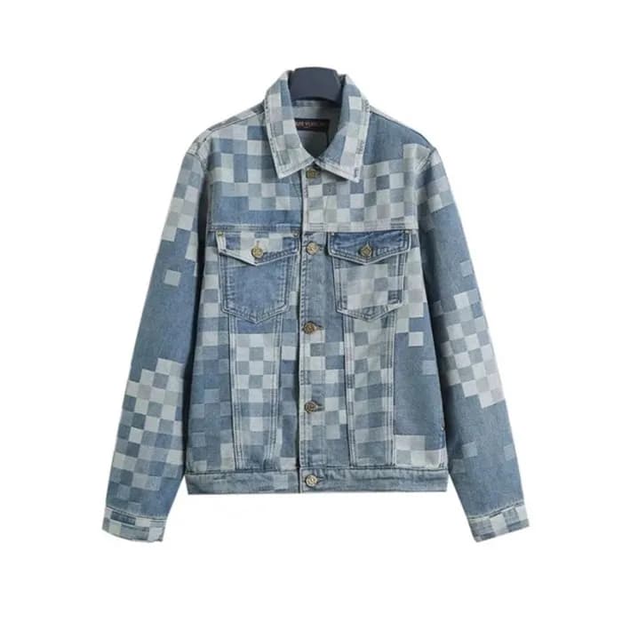 루이비통 남성 블루 자켓 - Louis vuitton Mens Blue Jackets - … - 1