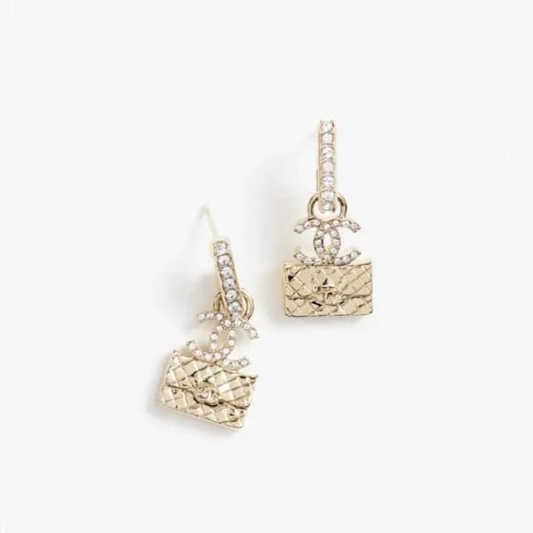 샤넬 여성 골드 이어링 - Chanel Womens Gold Earring - acc145… - 1