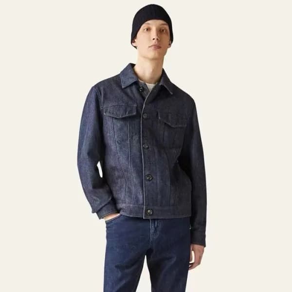 로로피아나 남성 네이비 자켓 - Loro Piana Mens Navy Jackets - l… - 1