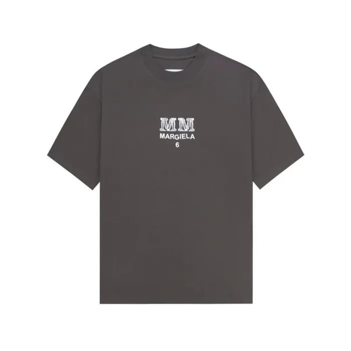 메종 마르지엘라 남/녀 그레이 티셔츠 - Maison Margiela Unisex Tshi… - 1