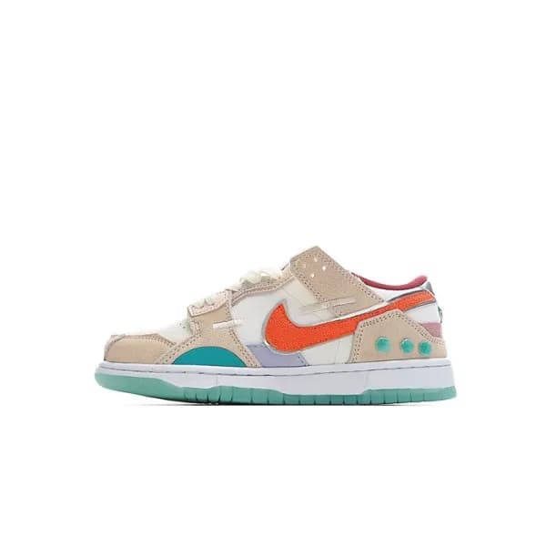 나이키 남/녀 베이지 스니커즈 - Nike Dunk Scrap Unisex Sneakers… - 1