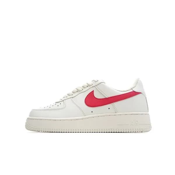 나이키 남/녀 아이보리 스니커즈 - Nike Air Force 1 Unisex Sneake… - 1