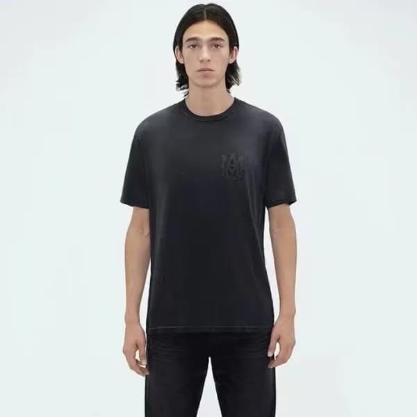 아미리 남성 반팔 티셔츠 - Amiri Mens Casual Tshirts - amc847… - 1