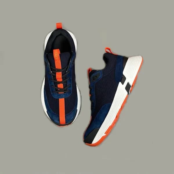 에르메스 남성 엔볼 네이비 스니커즈 - Hermes Mens Navy Sneakers - … - 1