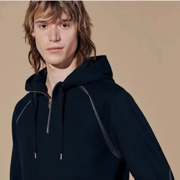 에르메스 남성 집업 후드티 - Hermes Mens Zip-up Hoodie - hec29… - 1