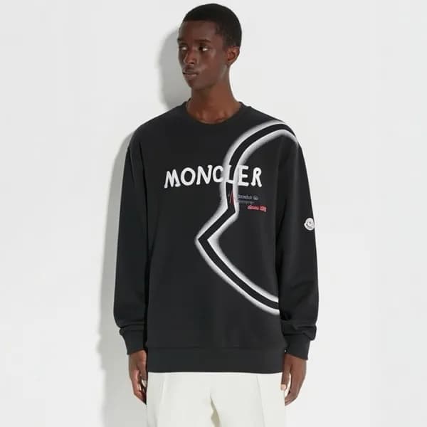 몽클레어 남성 크루넥 맨투맨 - Moncler Mens Round Tshirt - moc4… - 1