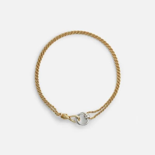 보테가 베네타 여성 옐로우 골드 목걸이 - Bottega Veneta Womens Yell… - 1