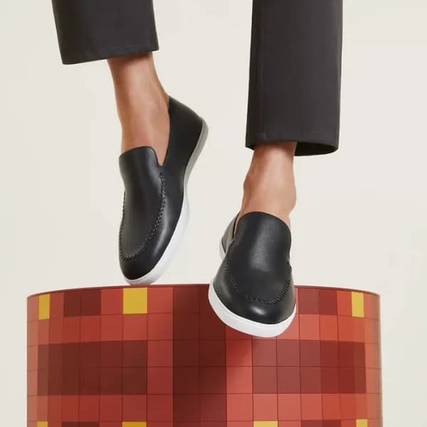 에르메스 남/녀 빈티지 로퍼 - Hermes Unisex Vintage Loafer - h… - 1