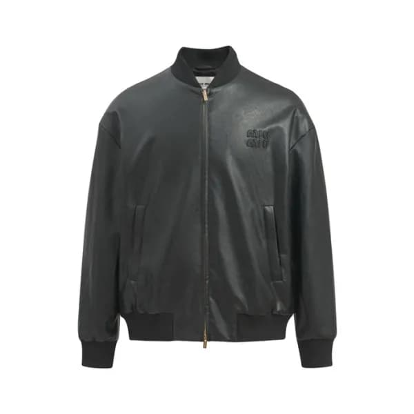 미우미우 남성 가죽 자켓 - Miumiu Mens Leather Jacket - mic50…
