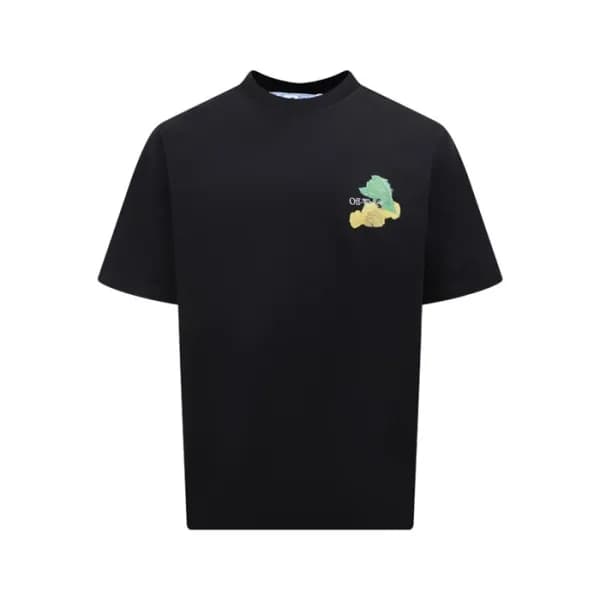 오프화이트 남성 라운드 반팔 티셔츠 - Off white Mens Round Tshirt … - 1