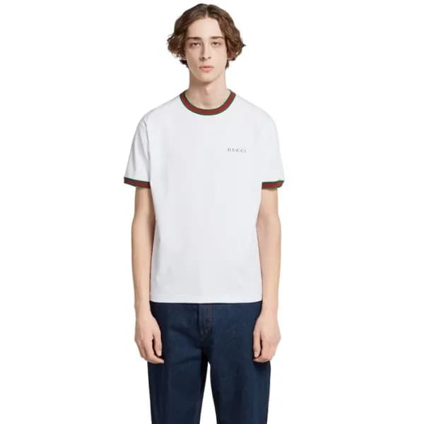 구찌 남성 라운드 반팔티 - Gucci Mens Round Tshirt - guc7096x - 1