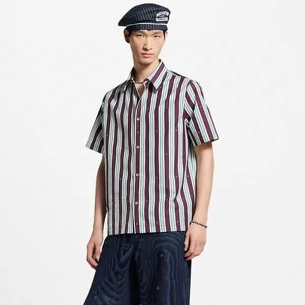 루이비통 남성 반팔 셔츠 - Louis vuitton Mens Polo Shirts - l… - 1