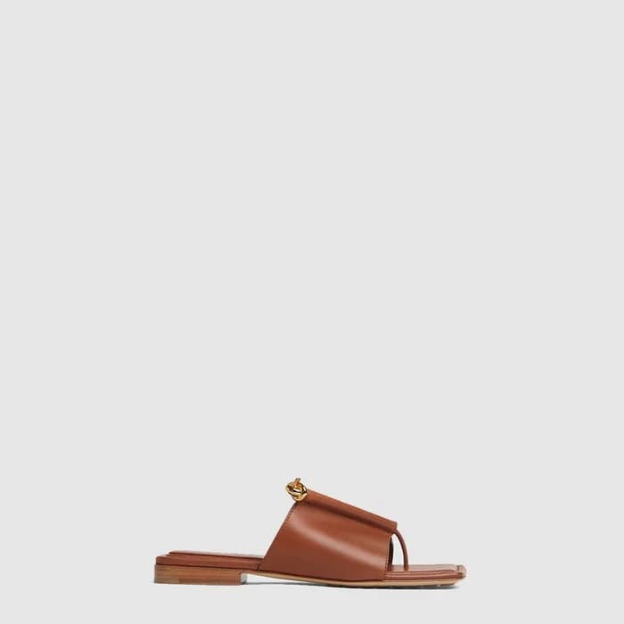 보테가 베네타 여성 솔스티스 T 스트랩 샌들 - Bottega veneta Womens S… - 1