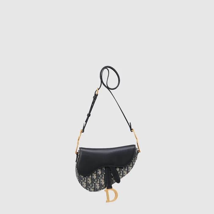 디올 여성 새들 미니 스트랩 소프트백 - Dior Womens Saddle Mini Str… - 1