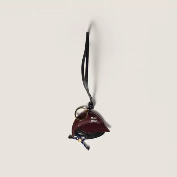 미우미우 남/녀 가죽 키링 트릭 - Miuniu Unisex Leather Keychain… - 1
