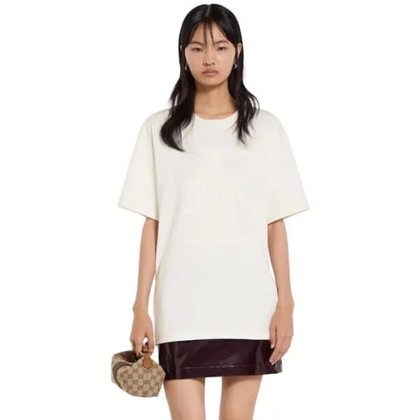 디올 여성 라운드 반팔티 - Dior Womens Round Tshirt - dic1387… - 1