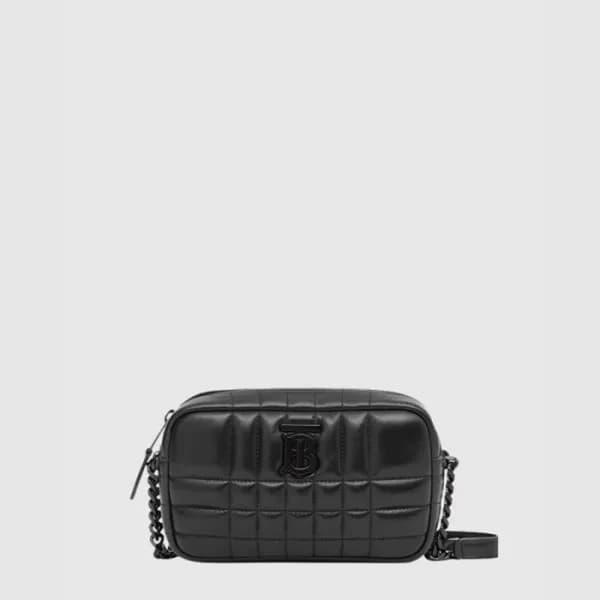 버버리 여성 롤라 퀼팅 카메라 백 - Burberry Womens Lola Quilted …