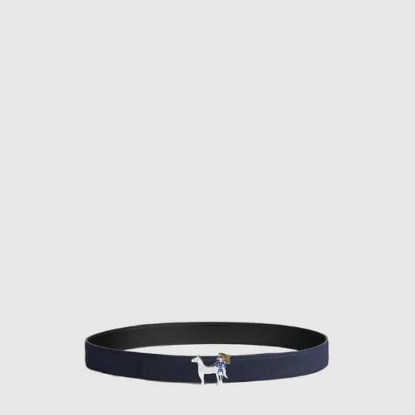 에르메스 남성 파나쉬 벨트 버클 리버서블 가죽 스트랩 - Hermes Mens Artifi… - 1