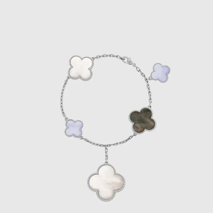 반클리프 아펠 여성 매직 알함브라 브레이슬릿 - Van Cleef & Arpels Wome… - 1