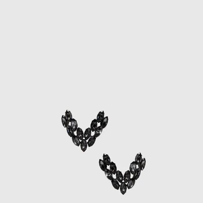 발렌티노 여성 V 디테일 이어링 - Valentino Womens V Detail Earring - acc10351x - 1