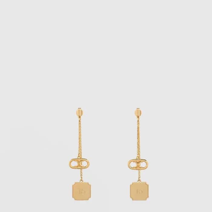 셀린느 여성 골드 이어링 - Celine Womens Gold Earring - acc10543x - 1