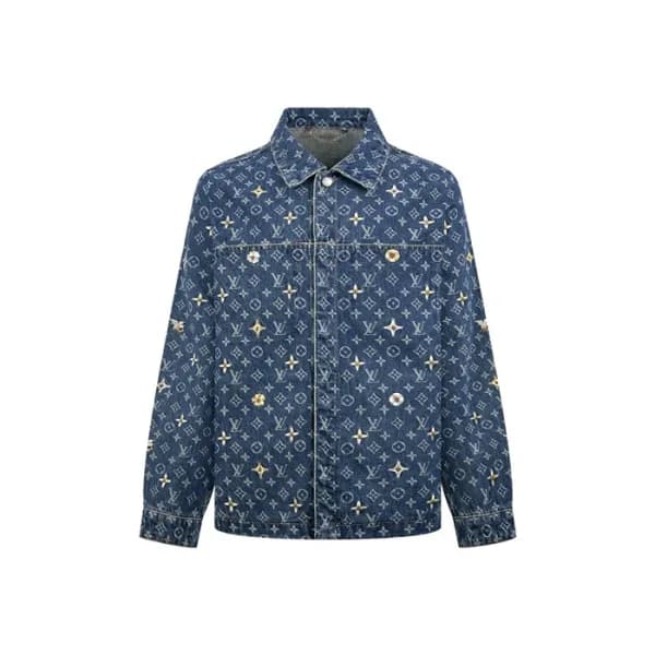 루이비통 남성 데님 자켓 - Louis vuitton Mens Denim Jacket - lvc17842x - 1