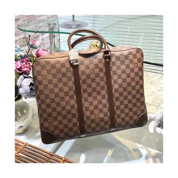 [커스텁급]Louis Vuitton Porte-Documents Voyage Mens Bu… - 1