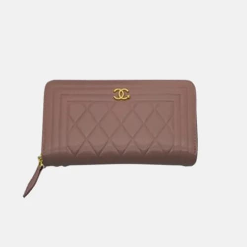 Chanel 2018 Ladies Capuskin Zippy Long Purse - 샤넬 … - 1