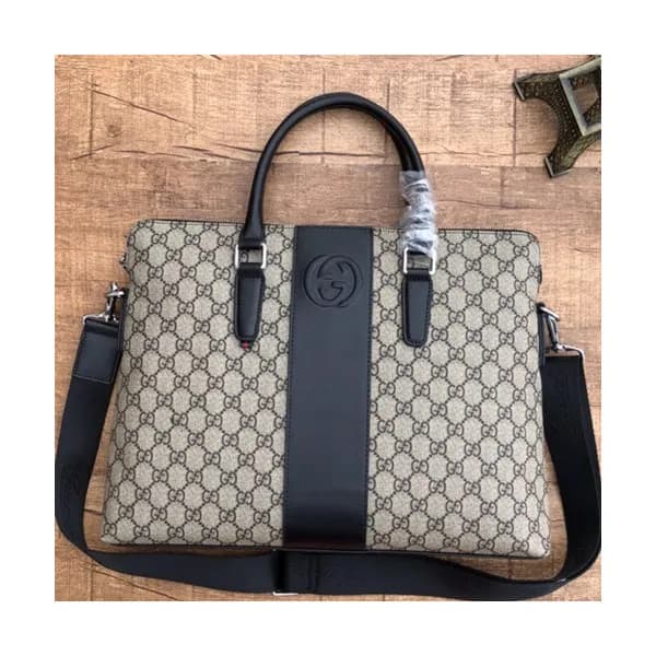 Gucci 2018 Leather Mens Business ,39CM - 구찌 2018 레… - 1