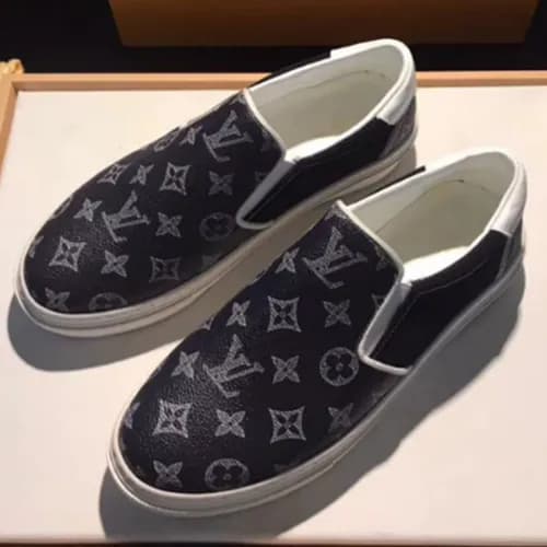Louis Vuitton 2018 Mens Leather Sip-on Loafer - 루이… - 1