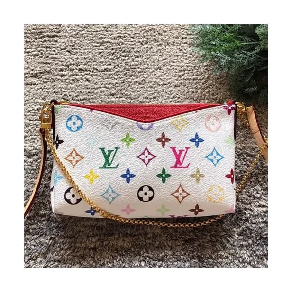 Louis Vuitton Pallas Clutch Shoulder Bag,23cm - 루이… - 1