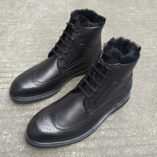 Ferragamo 2018 Mens Leather Ankle Boots - 페라가모 남성 … - 1