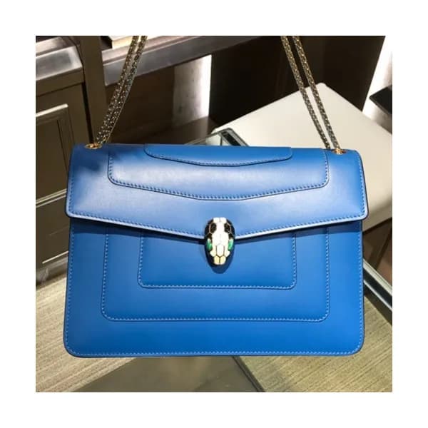 Bvlgari Serpenti Forever Chain Shoulder Bag,28CM -… - 1