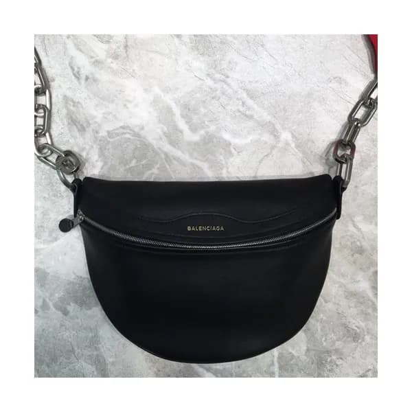 [매장판]Balenciaga 2019 Leather Belt Bag ,27CM - 발렌시… - 1