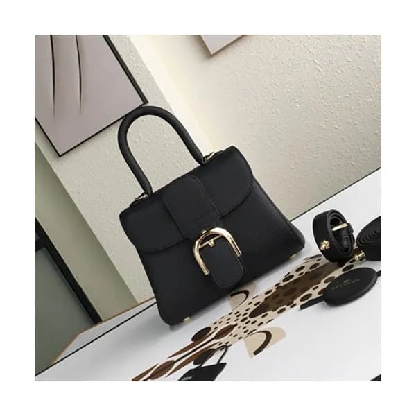 Delvaux 2019 Leather Tote Shoulder Bag,20CM - 델보 2… - 1