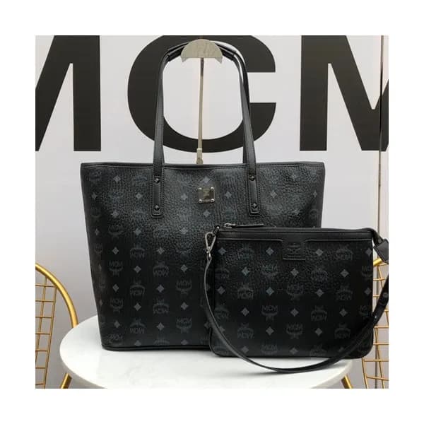 MCM Anya Visetos Tote Shoulder Shopper Bag,35cm - … - 1