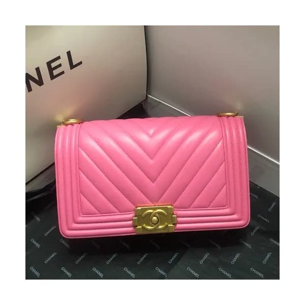 Chanel 2019 Leboy Chain Shoulder Bag,25CM - 샤넬 201… - 1