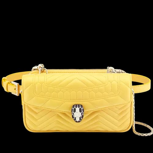 Bvlgari 2019 Serpenti Forever Hip Sack,19CM - 불가리 … - 1
