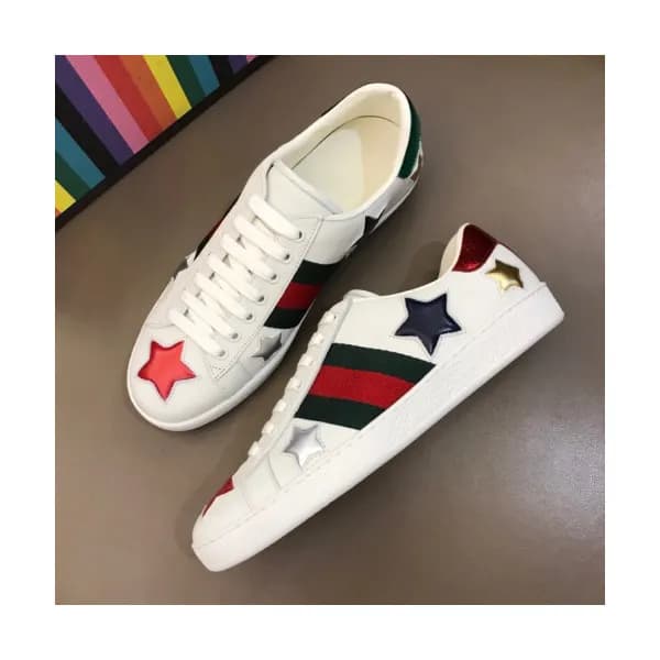 Gucci 2019 Mm/Wm Star Ace Leather Sneakers - 구찌 남자… - 1